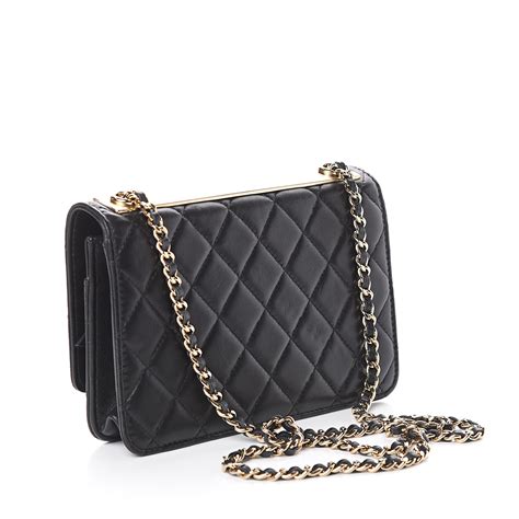 chanel trendy cc turnlock wallet on chain|chanel wallet on chain.